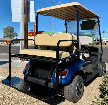 2018 EZGO TXT 4PR Golf Cart in Dark Blue w/ Factory Lithium Battery