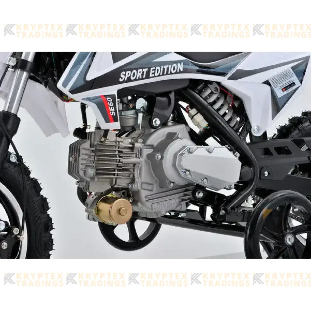 DB-60cc Kids Dirt Bike w/ Training Wheels Kryptex Golf Carts