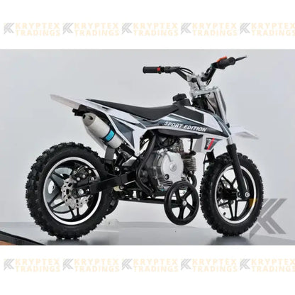 DB-60cc Kids Dirt Bike w/ Training Wheels Kryptex Golf Carts