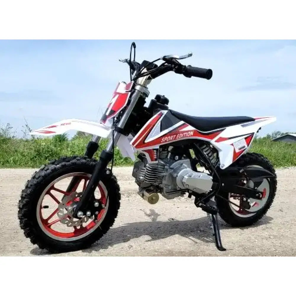 DB-60cc Kids Dirt Bike w/ Training Wheels Kryptex Golf Carts
