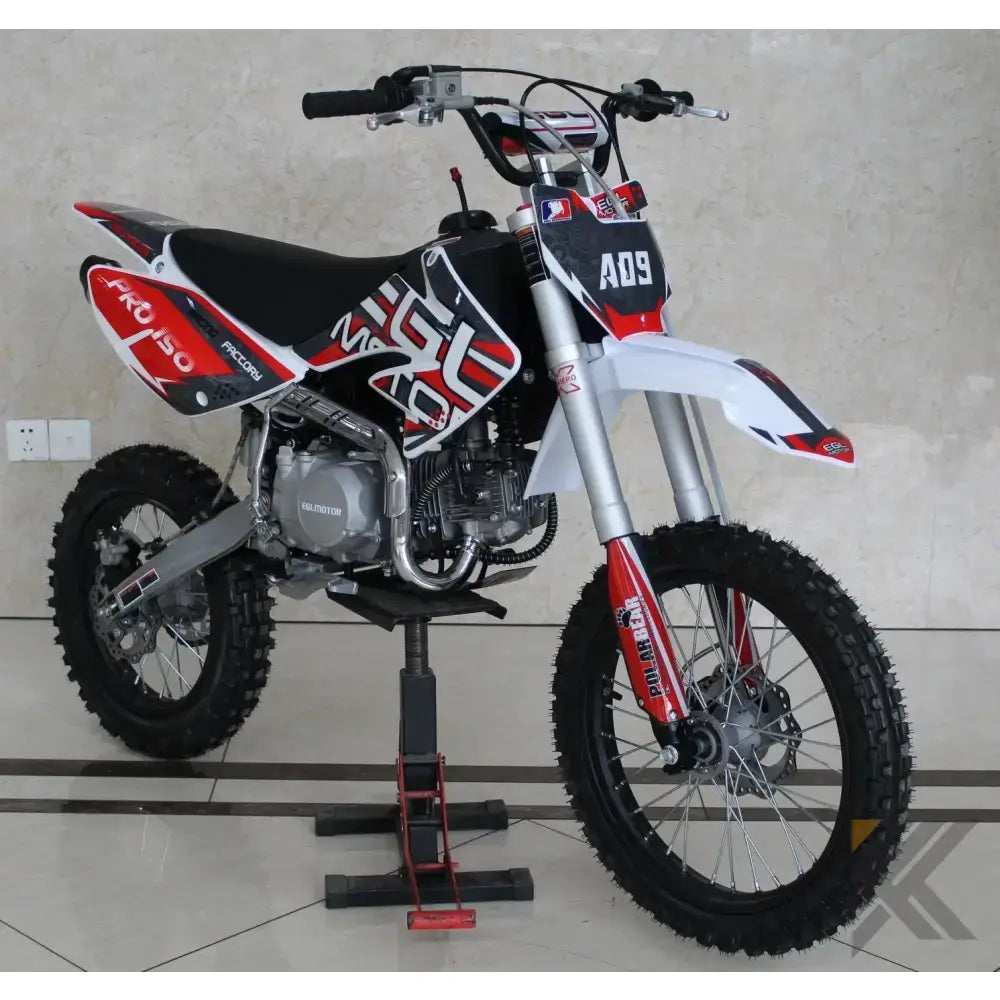 EGL A09 140 Pro X Children's Dirt Bike Kryptex Golf Carts