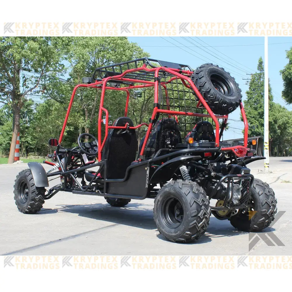 DongFang Hummer DF200GKG-4, Adult Go-Kart Buggy, 4-Seater, Big Bore 200 PowerStroke Engine Kryptex Golf Carts