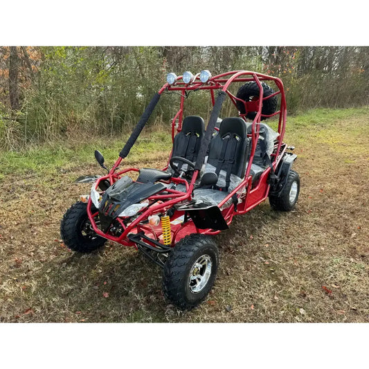 Dongfang Jaguar Adult Go-Kart Buggy DF200GKA-4, Big Bore 200 PowerStroke, 4 Seater Kryptex Golf Carts