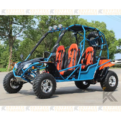 Dongfang Jaguar Adult Go-Kart Buggy DF200GKA-4, Big Bore 200 PowerStroke, 4 Seater Kryptex Golf Carts