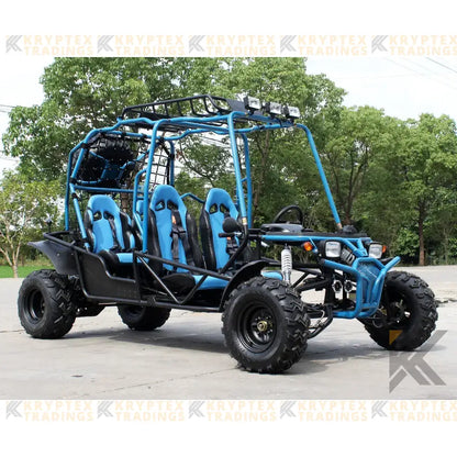 DongFang Traveler DF200GKG-4, Adult Go-Kart Buggy, 4-Seater Big Bore 200 PowerStroke Engine Kryptex Golf Carts