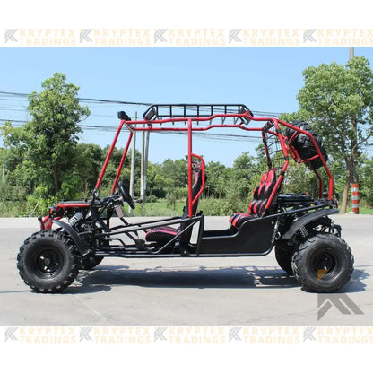 DongFang Traveler DF200GKG-4, Adult Go-Kart Buggy, 4-Seater Big Bore 200 PowerStroke Engine Kryptex Golf Carts