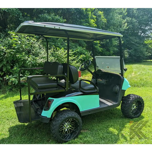 2022 E-z-go Rxv 48 Volt - Mint And Black Kryptex Golf Carts