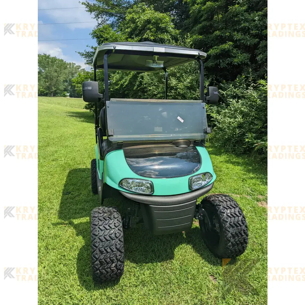 2022 E-z-go Rxv 48 Volt - Mint And Black Kryptex Golf Carts