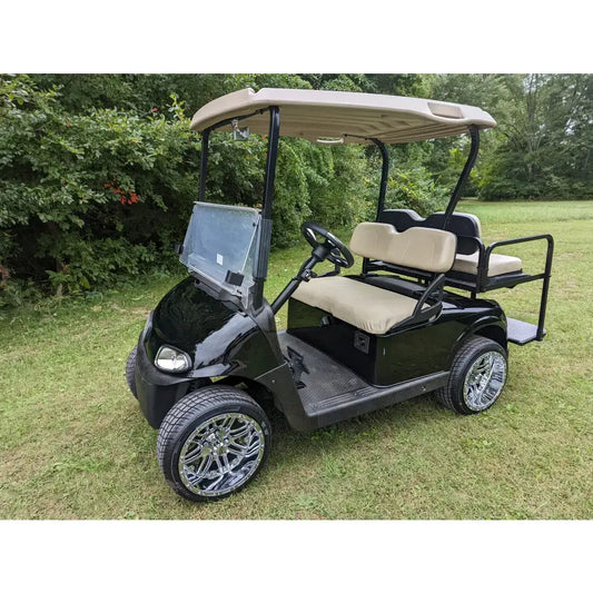 2018 E-Z-GO RXV - Black Kryptex Golf Carts