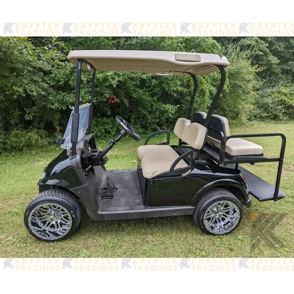 2018 E-Z-GO RXV - Black Kryptex Golf Carts