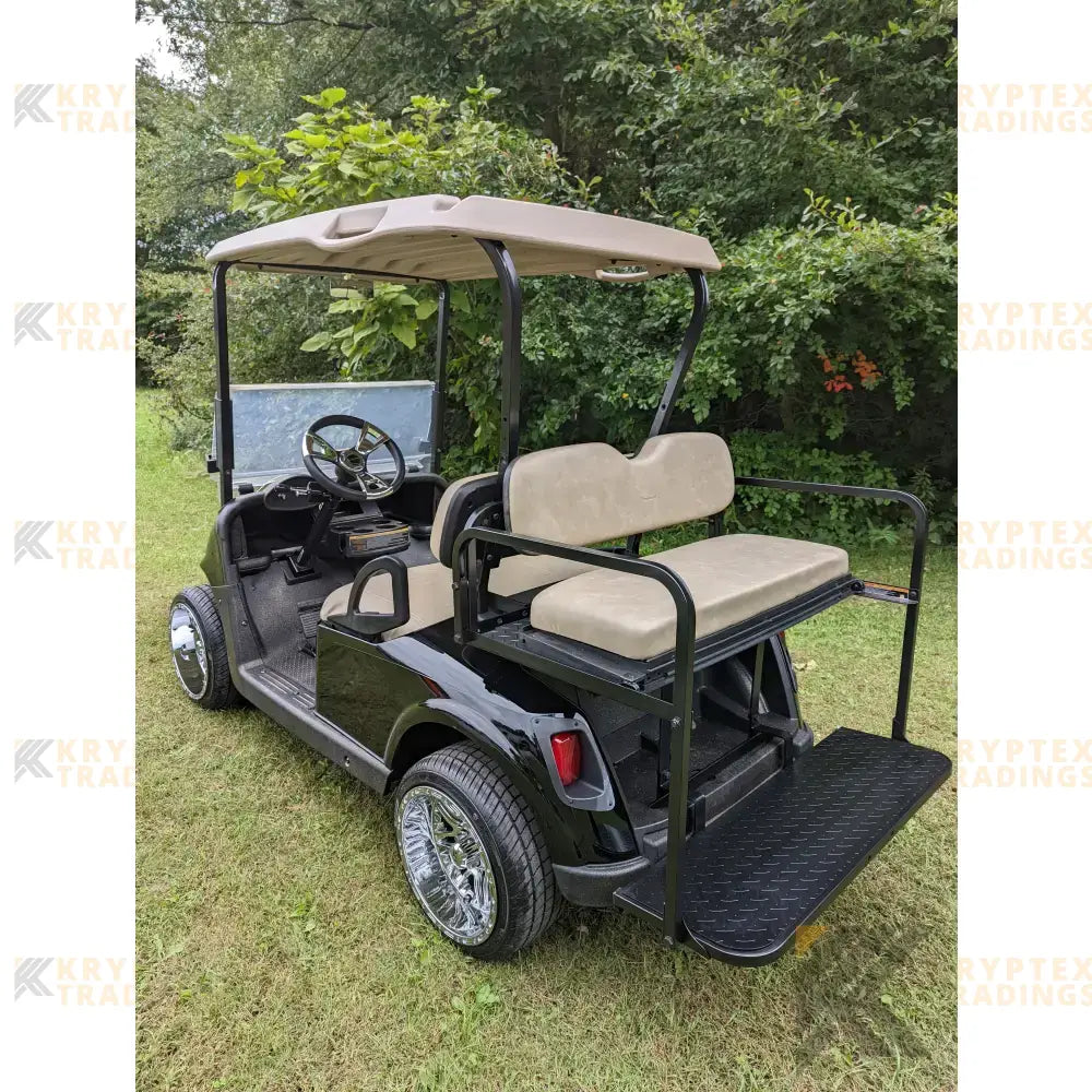 2018 E-Z-GO RXV - Black Kryptex Golf Carts
