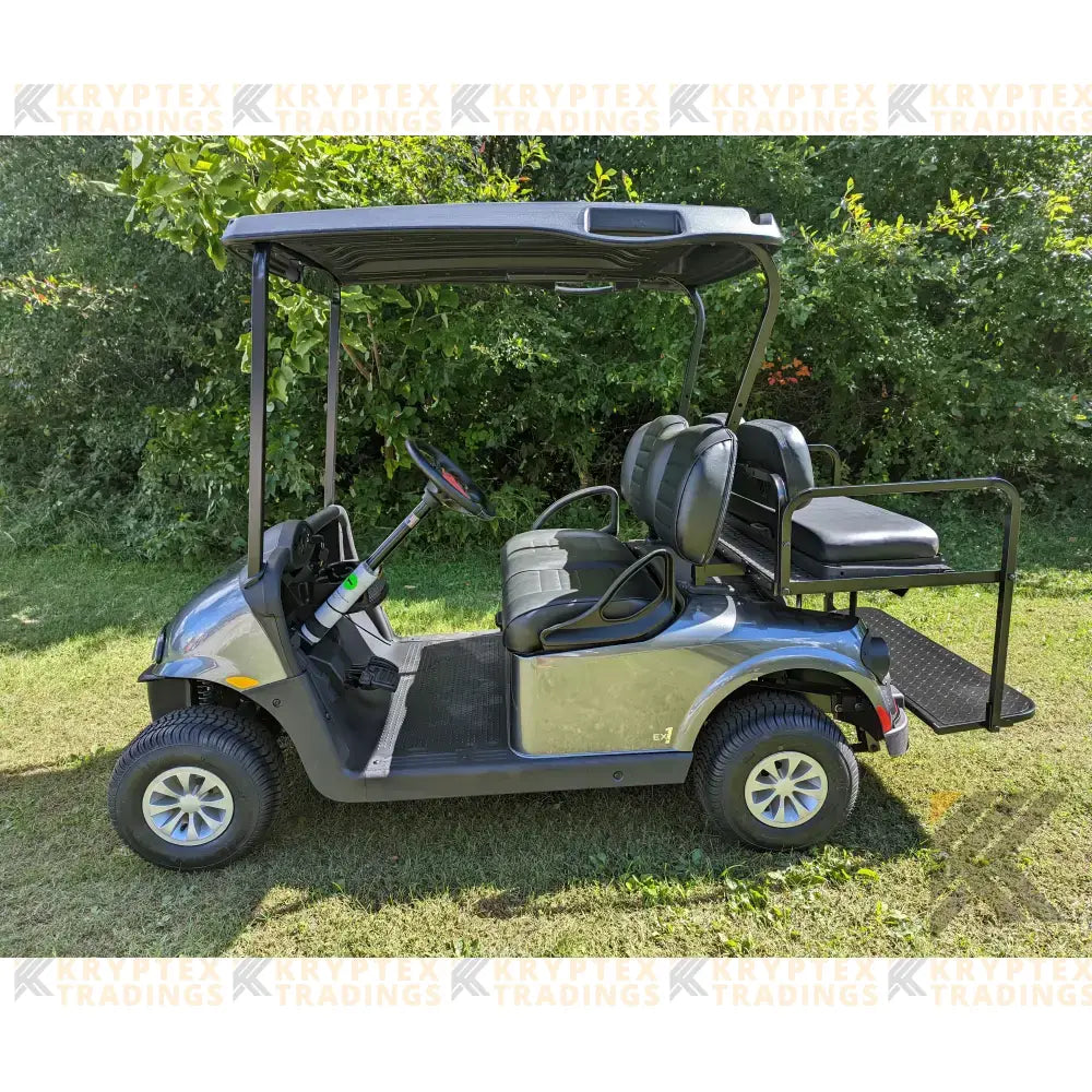 EZGO RXV Metallic Charcoal Kryptex Golf Carts