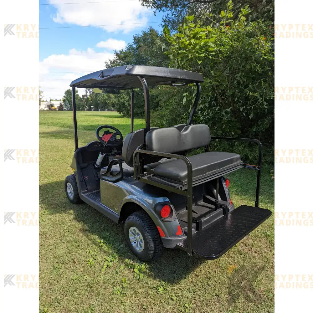 EZGO RXV Metallic Charcoal Kryptex Golf Carts
