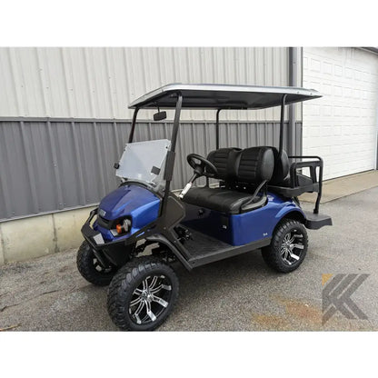 E-Z-GO S4 Patriot Blue Kryptex Golf Carts