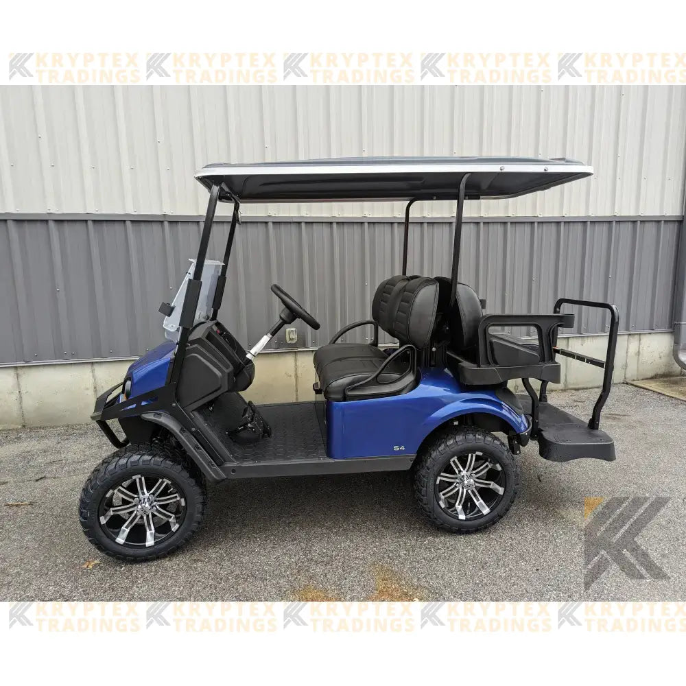 E-Z-GO S4 Patriot Blue Kryptex Golf Carts