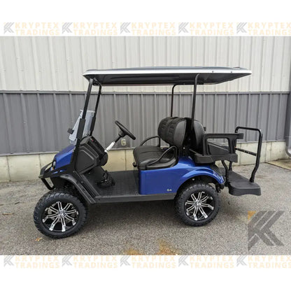 E-Z-GO S4 Patriot Blue Kryptex Golf Carts