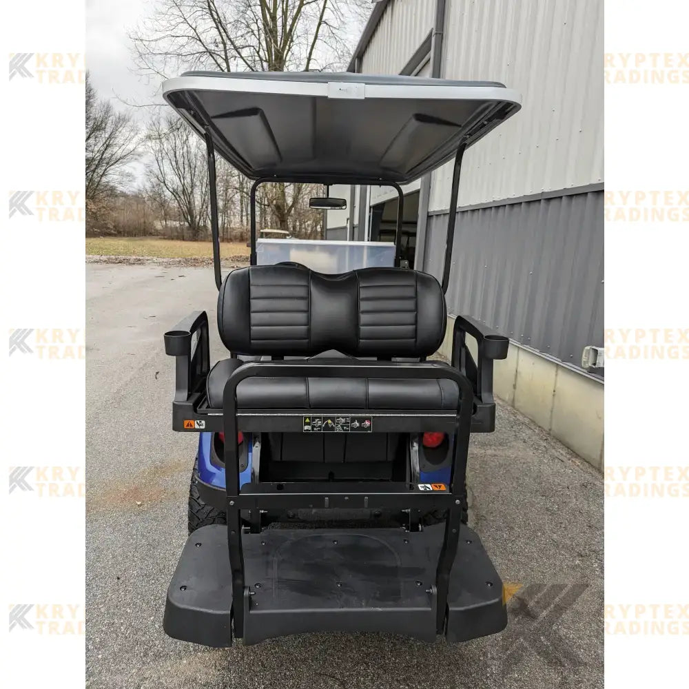 E-Z-GO S4 Patriot Blue Kryptex Golf Carts