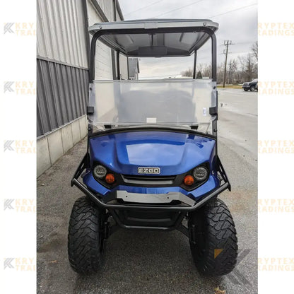 E-Z-GO S4 Patriot Blue Kryptex Golf Carts