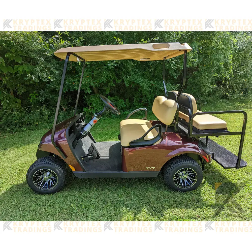 2022 E-Z-GO TXT - Burgundy Kryptex Golf Carts