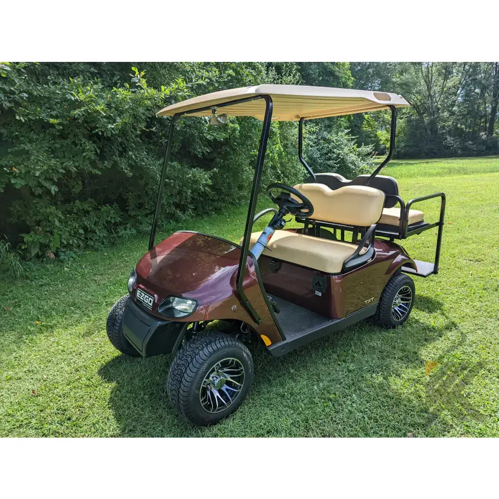 2022 E-Z-GO TXT - Burgundy Kryptex Golf Carts