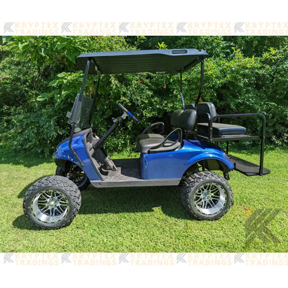 E-Z-GO TXT Elite - Blue Kryptex Golf Carts