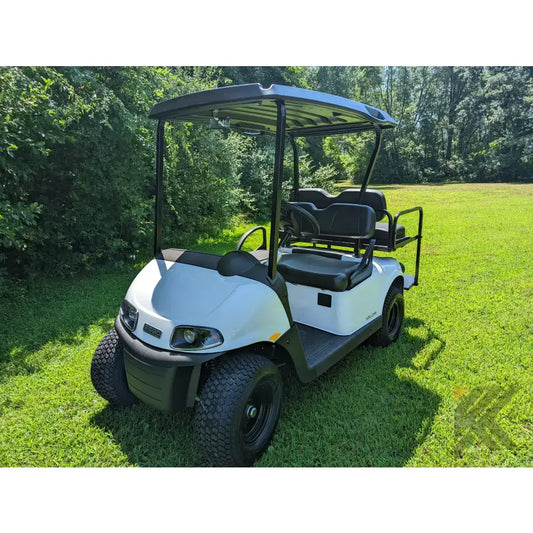 E-Z-GO Valor Bright White Kryptex Golf Carts