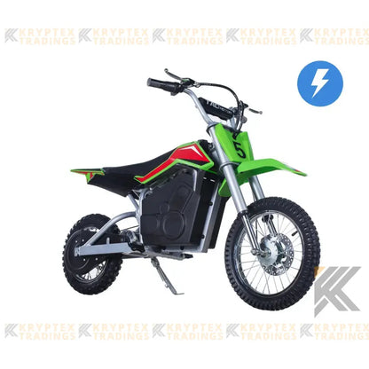 Invader E500 Electric Kids Dirt Bike Kryptex Golf Carts