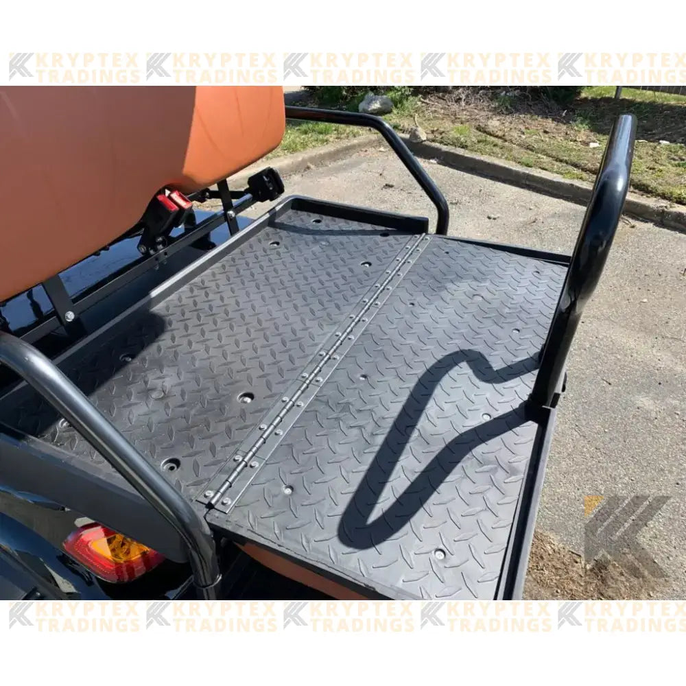 2023 Advanced EV 4L - Black Kryptex Golf Carts