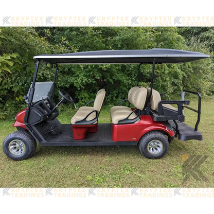 EZGO S6 Gas Red golf cart Kryptex Golf Carts