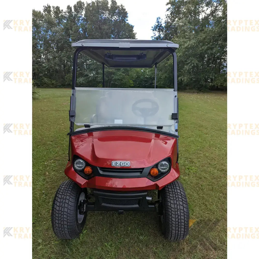 EZGO S6 Gas Red golf cart Kryptex Golf Carts