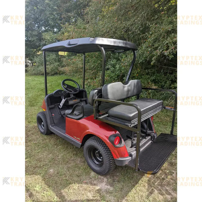 EZGO Valor Red golf cart Kryptex Golf Carts