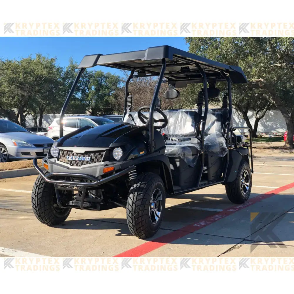 Cazador Limo 400 EFI 4X4 6 Seater Golf Cart Kryptex Golf Carts