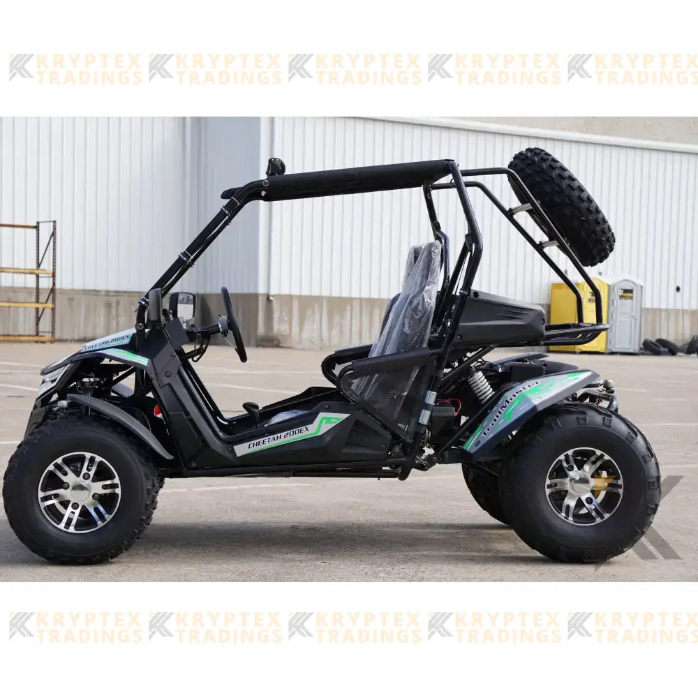 Trailmaster Cheetah 200EX EFI Adult Go-Kart Buggy Kryptex Golf Carts
