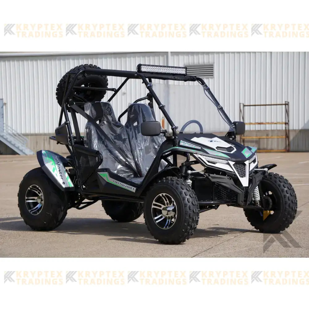 Trailmaster Cheetah 200EX EFI Adult Go-Kart Buggy Kryptex Golf Carts