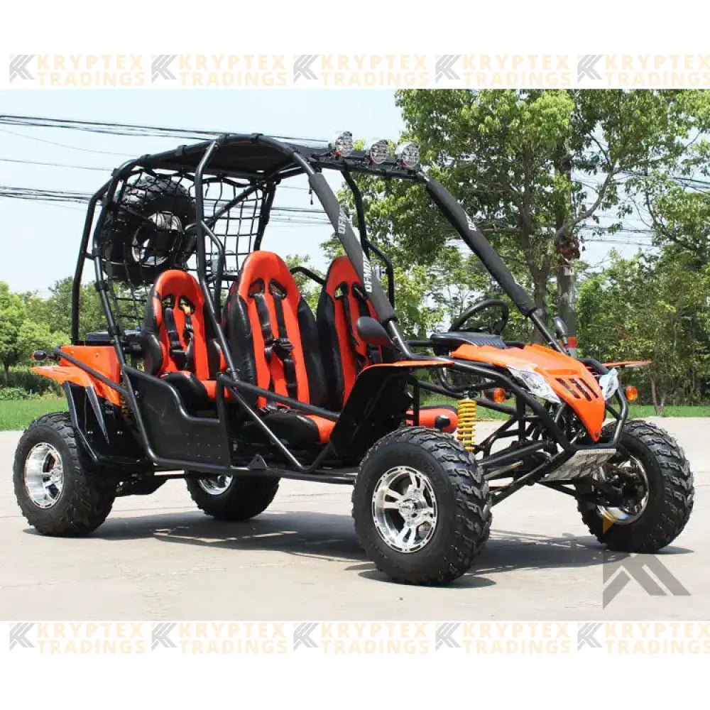 BDX Racer 250RX-4 Adult Go-Kart Buggy-4 Seater Kryptex Golf Carts
