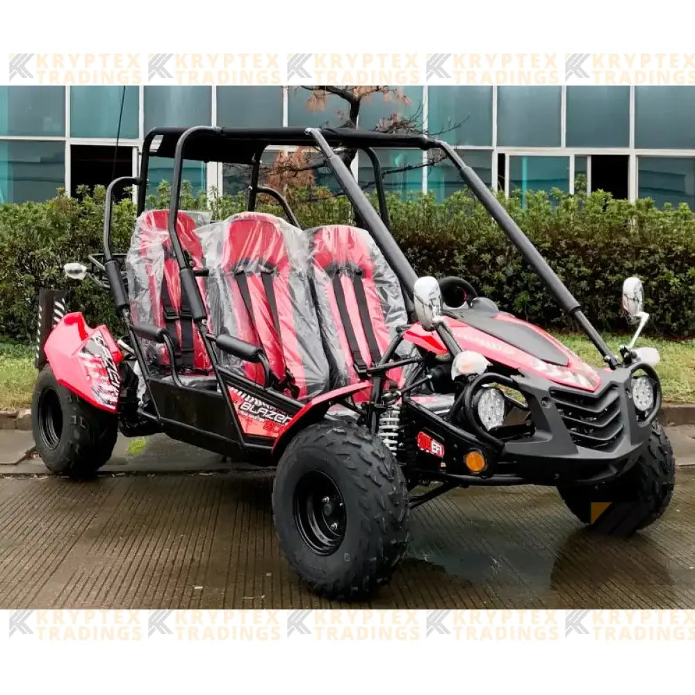 Trailmaster Blazer4 200EX EFI Adult Go-Kart Buggy Kryptex Golf Carts