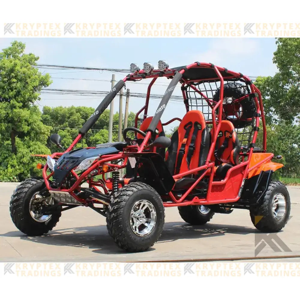 BDX Racer 250RX-4 Adult Go-Kart Buggy-4 Seater Kryptex Golf Carts