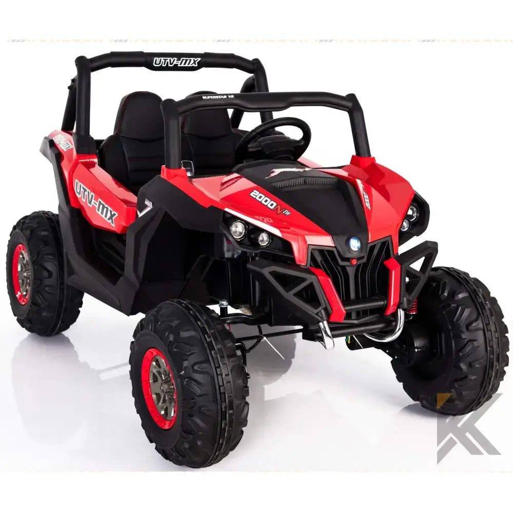 Kids Electric 4x4 UTV, 1 Year Warranty, Lifetime Free Tech Support Kryptex Golf Carts