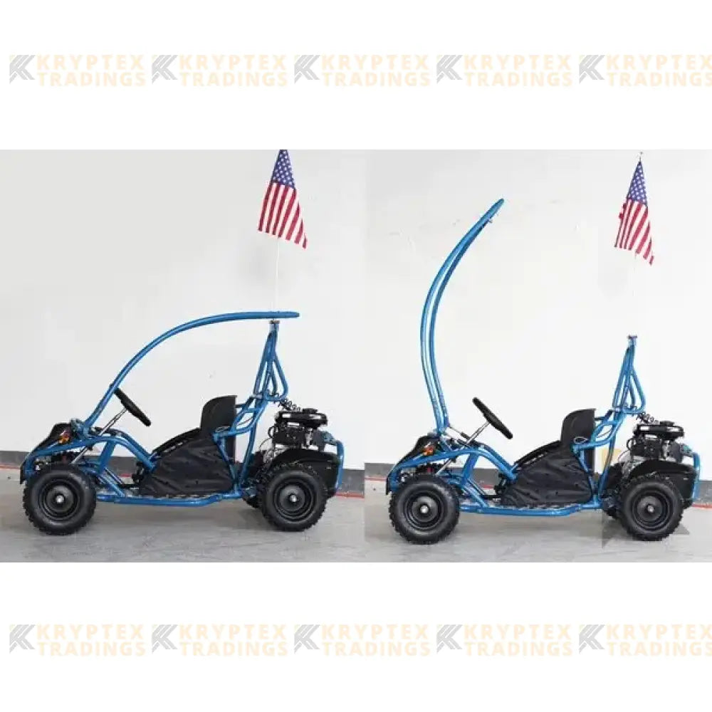 DongFang Solo 80GKS Children's Go-Kart, 4-Stroke 80cc Kryptex Golf Carts