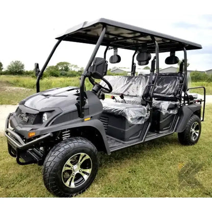 Cazador Eagle EV8 Electric 6 Seater Golf Cart Kryptex Golf Carts