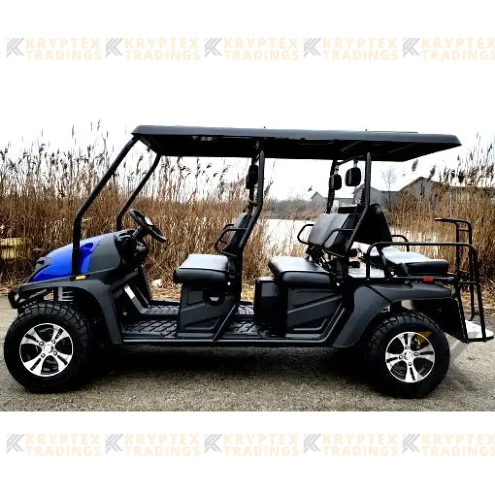 Cazador Eagle EV8 Electric 6 Seater Golf Cart Kryptex Golf Carts