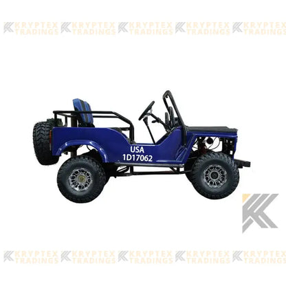 Jeep GR-2 Auto Children's Go-Kart Buggy, 125cc 4 Stroke Kryptex Golf Carts