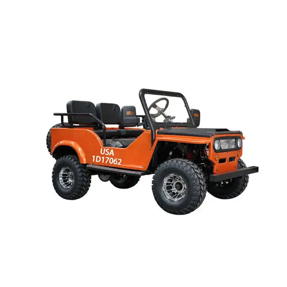 Jeep GR-2 Auto Children's Go-Kart Buggy, 125cc 4 Stroke Kryptex Golf Carts