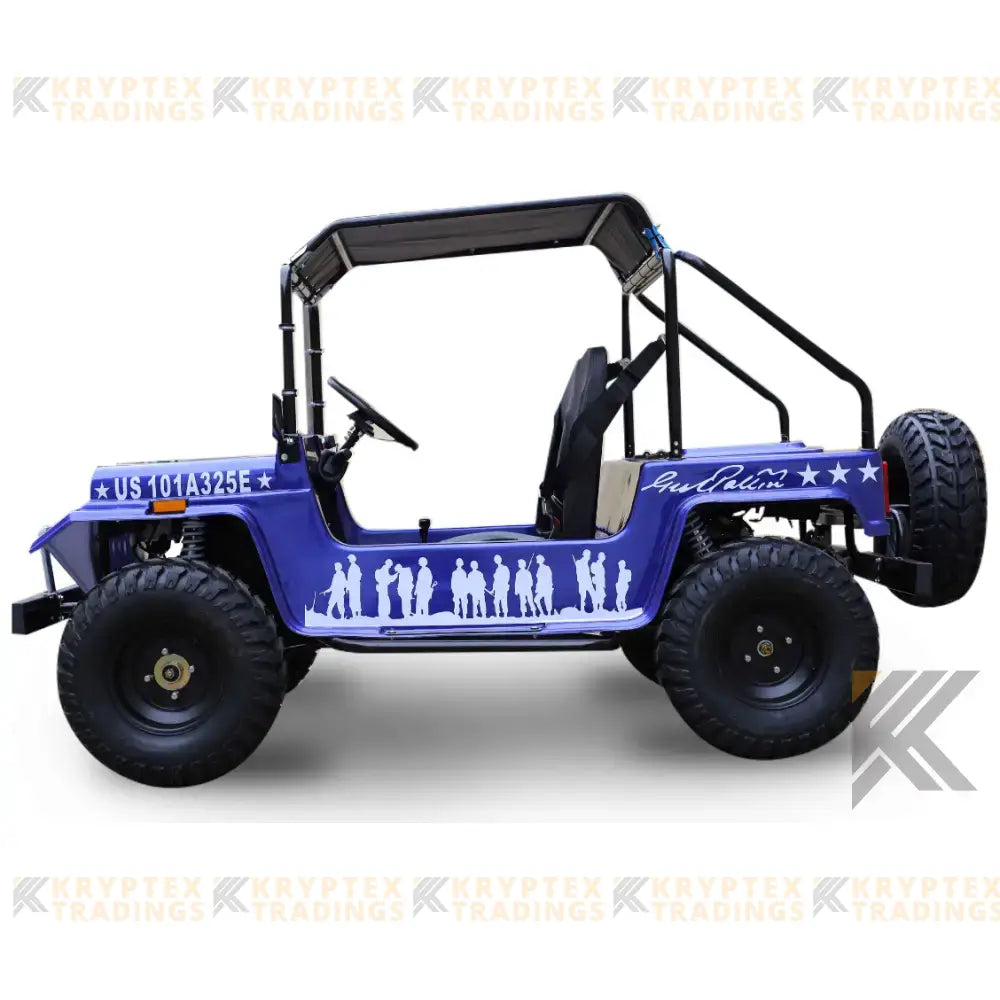 Jeep 200GK GR-9 Adult Go Kart Buggy Kryptex Golf Carts