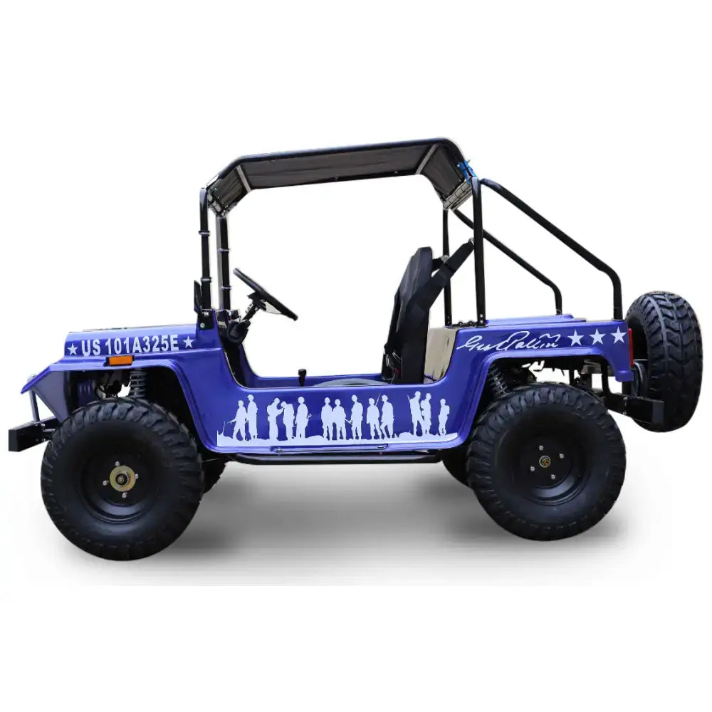Jeep 200GK GR-9 Adult Go Kart Buggy Kryptex Golf Carts