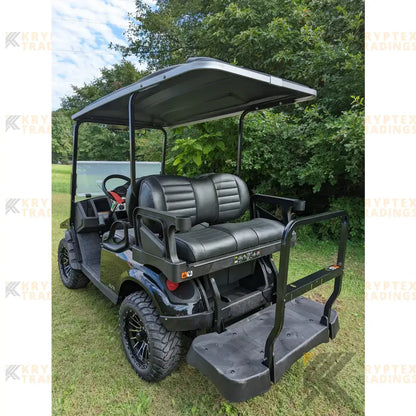 2023 E-Z-GO S4 - Black Kryptex Golf Carts