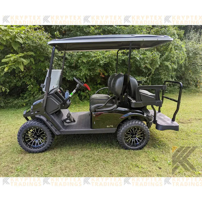 2023 E-Z-GO S4 - Black Kryptex Golf Carts