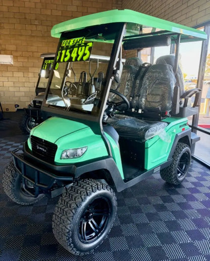 2026 Bintelli Beyond 4 Passenger Lifted Golf Cart w/ Lithium Battery & Touchscreen