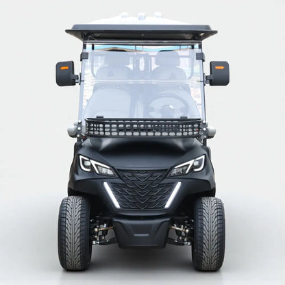 Matte Black 8 Seater 206ah Extended Range Golf Cart