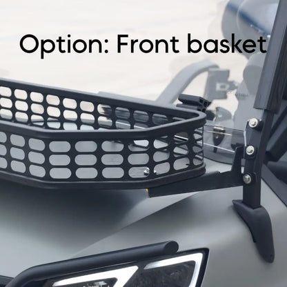 Matte Black 8 Seater 206ah Extended Range Golf Cart